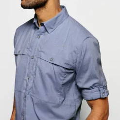 Chemise Manches Longues Orvis Ventilated Open Air Caster Ls - Bleu