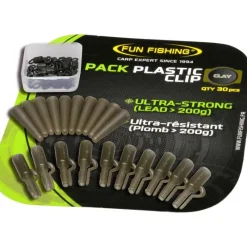 Fun Fishing Clip Plomb + Emerillon Pack Plastic Clip