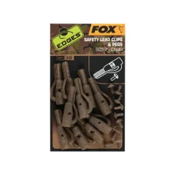 Fox Clip Plomb Edges Camo Lead Clip + Pegs