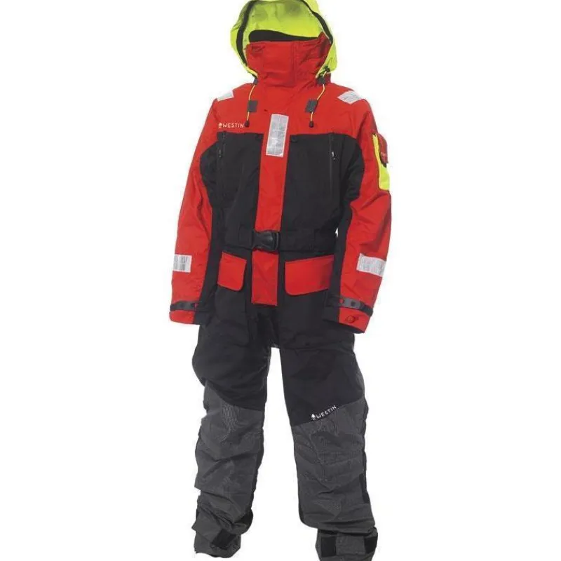 Westin Combinaison W6 Flotation Suit - Noir-Rouge