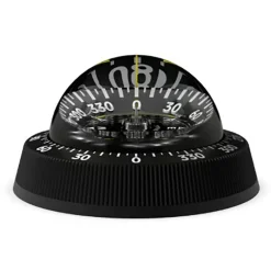 Silva Compas 85 Noir, Montage Plat Plot Avec Mémoire De Cap 360°