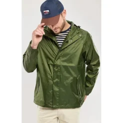 Bermudes Coupe Vent Homme Noroit 2 Impermeable - Kaki