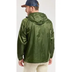 Bermudes Coupe Vent Homme Noroit 2 Impermeable - Kaki