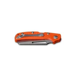 HPA Couteau Pliant De Sauvetage Et Secours Dents Crantés Orange