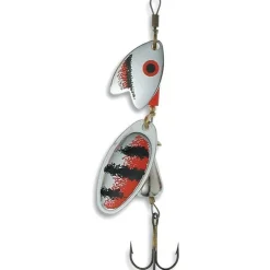 Cuiller Tournante Mepps Tandem Truite - Argent/Rouge/Noir