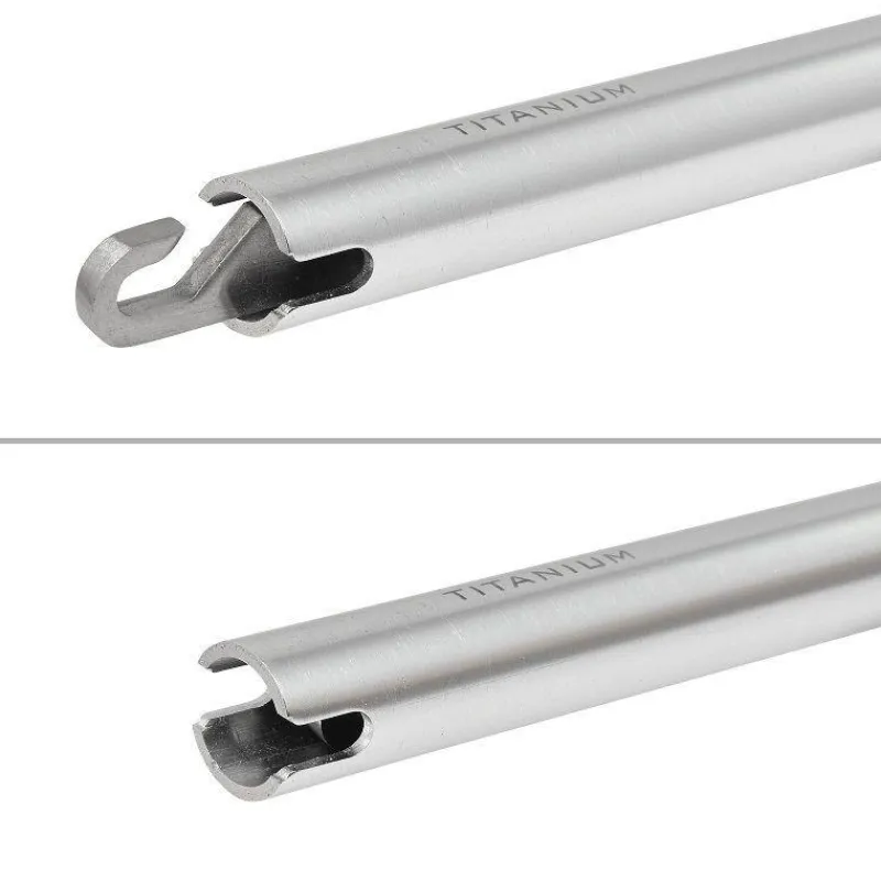 Cuda Degorgeoir Long Alu/Titanium 46 Cm