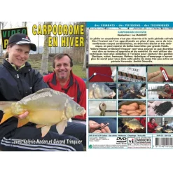 Vidéotel Dvd - Carpodrome En Hiver Avec Valerie Nadan Et Gerard Trinquier - Peche Au Coup - Video Peche