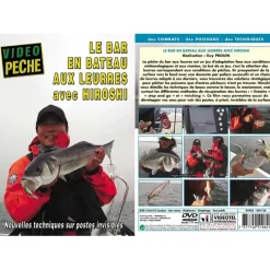 Vidéotel Dvd - Le Bar En Bateau Aux Leurres Avec Hiroshi - Peche En Mer - Video Peche