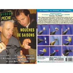 Vidéotel Dvd - Mouches De Saison Avec Jean-Marc Chignard Et Jean-Marc Somare - Peche A La Mouche - Video Peche