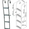 Echelle Plastimo Marches Etroites Crosses 180°