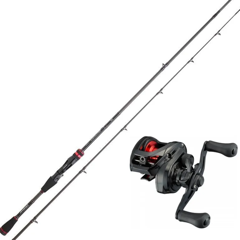 Ensemble Casting Daiwa Megaforce + Moulinet Pr 100 L