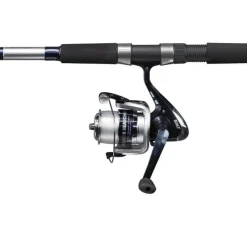 Shakespeare Ensemble Télescopique Salt Seabass Searcher Combo Set