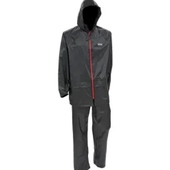 DAM Ensemble Veste Et Pantalon Homme Impermeable Portec Rainsuit - Noir