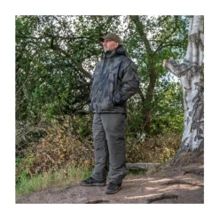 Ensemble Veste Et Salopette Homme Avid Carp Arctic-Series Distortion Thermal Suit - Kaki/Camo