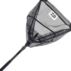 Daiwa Epuisette Filet Caoutchouc Fixe + Attache Ceinture