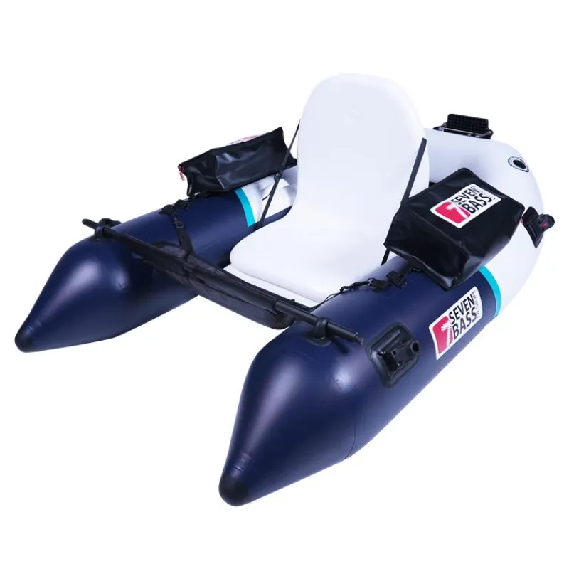 Seven Bass Float Tube Expedition Navy-White