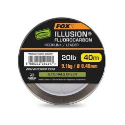 Fox Fluorocarbone Illusion Fluorocarbon Hooklink/Leader - 40M