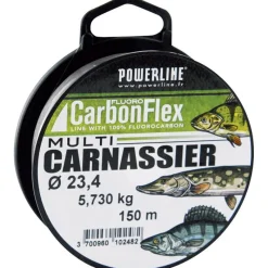 Powerline Fluorocarbone Carbonflex Multicarnassier - 150M