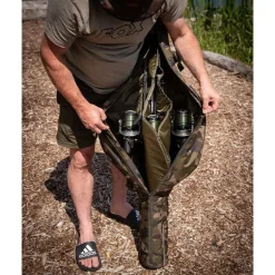 Fourreau Fox Camolite 8-10Ft Retractable Tri Sleeve