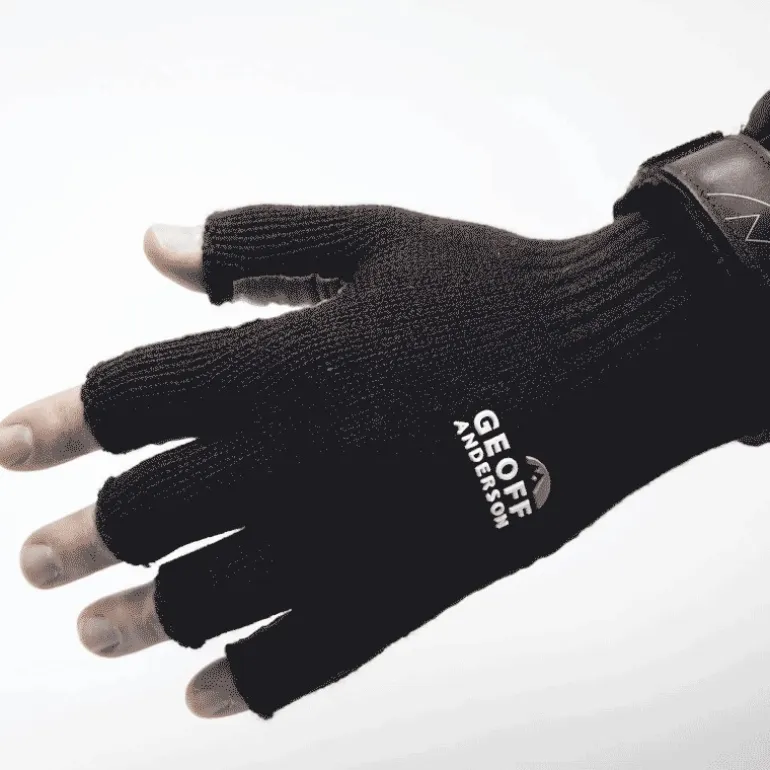 Gants Geoff Anderson Merino Fingerless - Noir