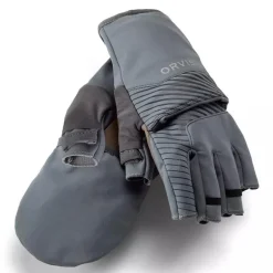 Gants Orvis Softshell Convertible Mitt - Gris