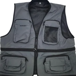 Suissex Gilet De Pêche Ruvuma - Gris