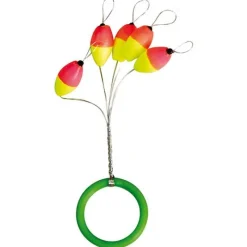 Autain Guide Fil Indicateur Fluo Oval Bicolore - Par 5