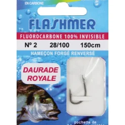 Flashmer Hamecon Monté Fluoro Daurade Royale