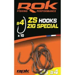 Hamecon Simple Rok Fishing Zig Special - Par 10