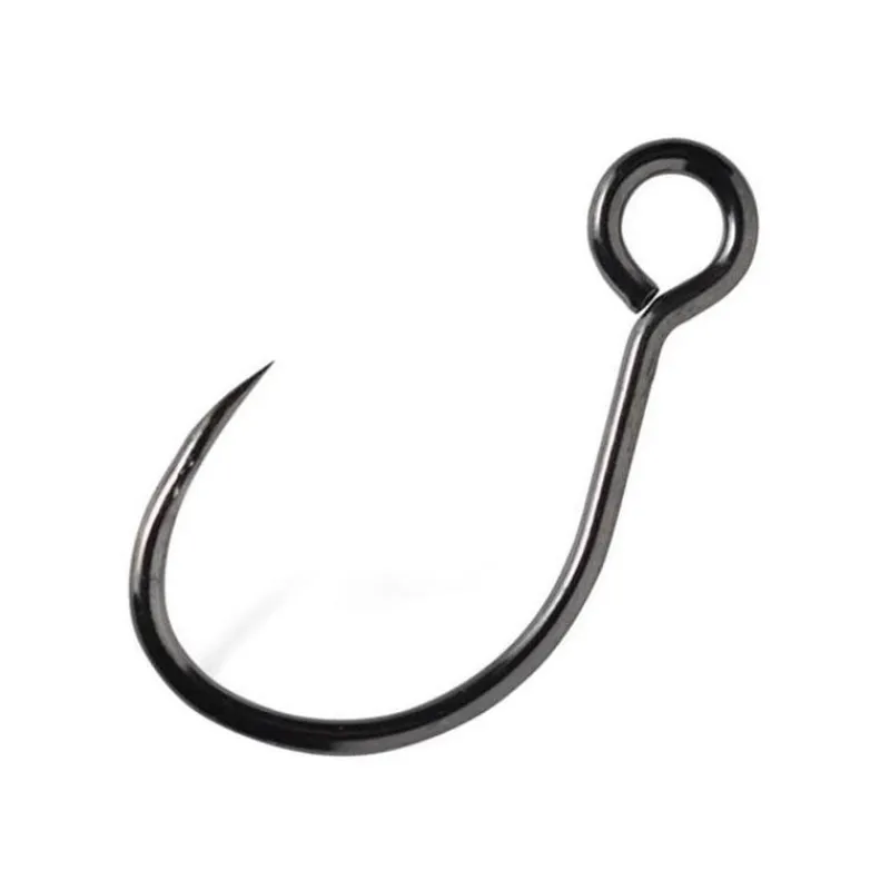 VMC Hamecon Simple 7237B Light Inline Barbless Black Nickel - Pack