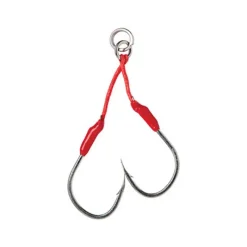 Savage Gear Hameçon Assist Bloody Assist Hook J Double Asymmetric