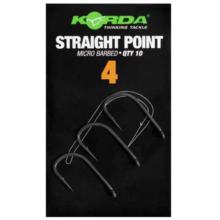 Hameçon Carpe Korda Straight Point Barbless