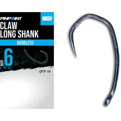 Nash Hameçon Carpe Claw Long Shank Barbless