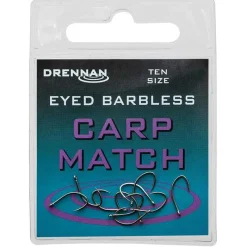 Drennan Hameçon Eyed B'less Carp Match