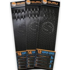 Guru Hameçon Monté Super Lwgs Pole Rigs 6”