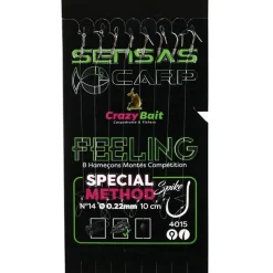 Sensas Hameçon Monté Method Spike 4015