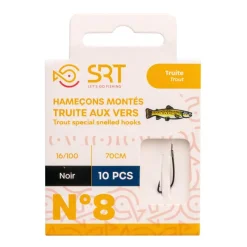 SRT Hameçon Monté Truite Special Vers