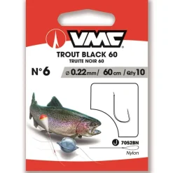 VMC Hameçon Monté Trout Black 60