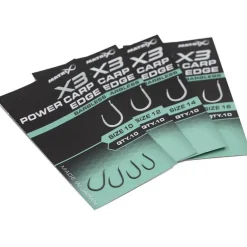 Hameçon Simple Fox Matrix X3 Power Carp Edge