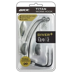BKK Hameçon Texan Titan Diver + - Par 2