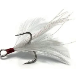 Ever Green Hameçon Triple Treble Magic Feather