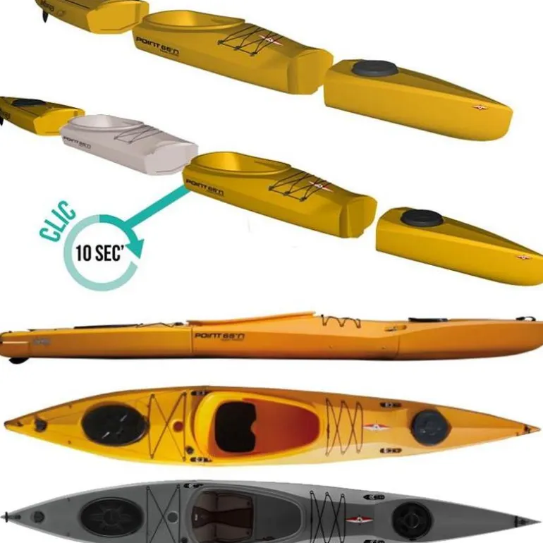 Kayak Modulable Point 65°N Mercury Gtx