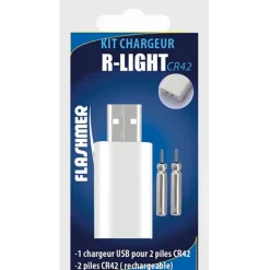 Flashmer Kit Chargeur R-Light Pour Piles Rechargeables