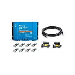 Victron Energy Kit Complet Chargeur Orion Smart 12V 18A Recharge Batterie Auxiliaire Depuis Alternateur