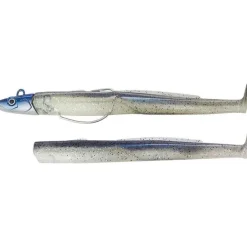 Fiiish Kit Leurre Souple Arme Combo Black Eel 110 + Tete Plombee Shore