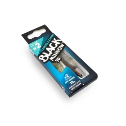 Fiiish Kit Leurre Souple Arme Double Combo Black Minnow 90 + Tete Plombee Off Shore