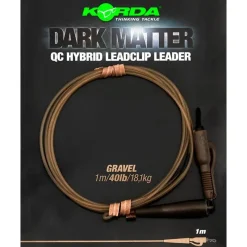 Korda Leader Dark Matter Leader Qc Hybrid Clip