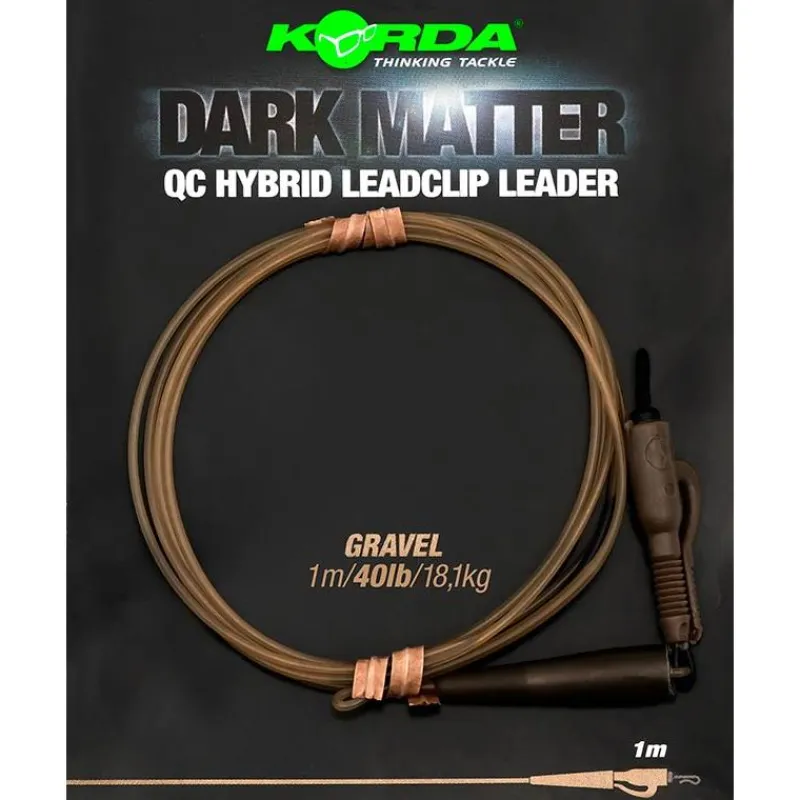 Korda Leader Dark Matter Leader Qc Hybrid Clip