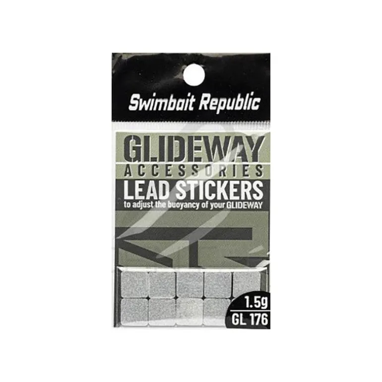 Lest Autocollant Swimbait Republic Glideway 176 F Lead Sticker