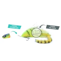 Bim Tackle Leurre Coulant Crazy Rabbit Deep - 53G